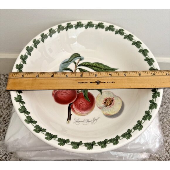 Portmeirion Pomona 1982 Ceramic Serving Bowl 10.5" Royal George Peach ENGLAND - Picture 4 of 6